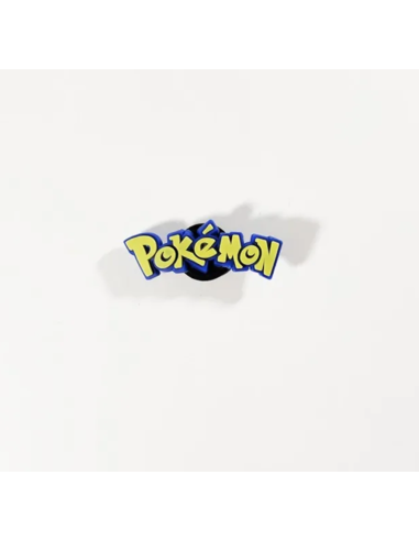 Gumowa Ozdoba Do Sznurówek - Pokemon Napis