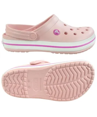 Klapki Crocs Crocband różowe 11016 6MB