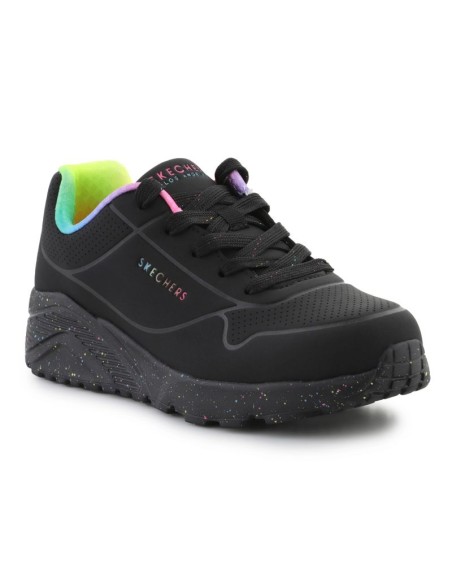 Buty Skechers Uno Lite Rainbow Speckle Jr 310456L-BKMT