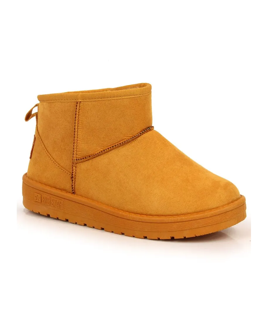 Botas de nieve con plataforma camel Big Star W INT1749B