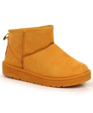 Botas de nieve con plataforma camel Big Star W INT1749B