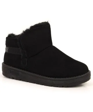 Big Star W INT1752 platform snow boots black