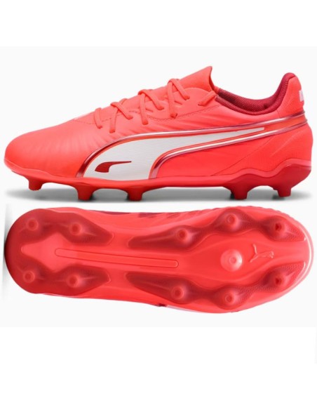 Buty piłkarskie Puma King Match FG/AG Jr 108320-01