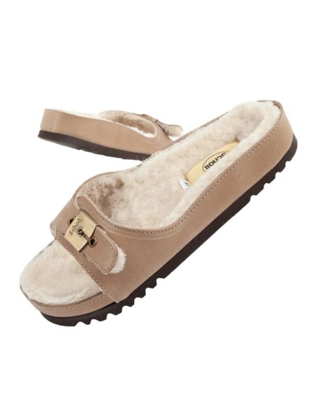 Klapki Scholl Iconic MEG Taupe W F303171062