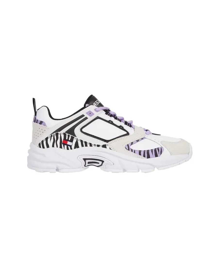 Tommy Hilfinger Animal Print Sneakers White