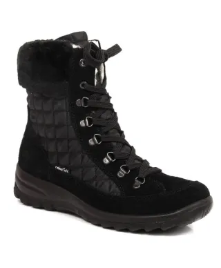 Rieker W RK Waterproof Leather Insulated Snow Boots