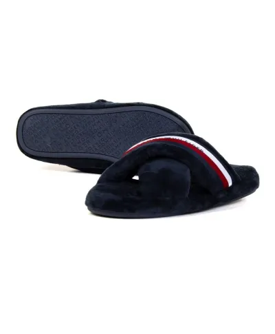 Kapcie Tommy Hilfiger Comfy Home Slippers With Straps W FW0F