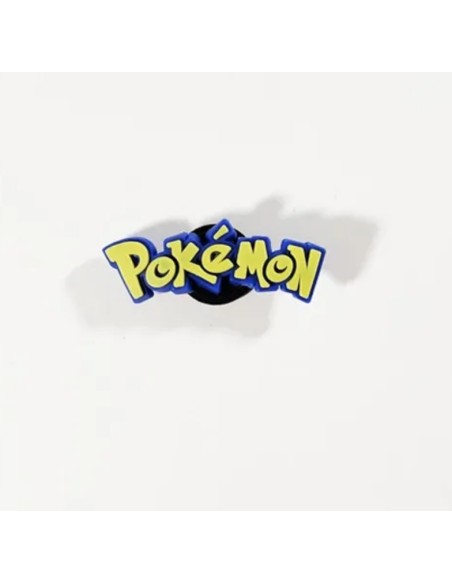 Gumowa Ozdoba Do Sznurówek - Pokemon Napis