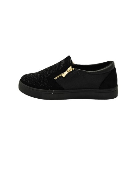 Lemonade Black Studded Trainers 34 Czarny