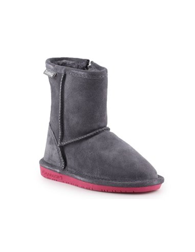 Buty zimowe BearPaw Emma Toddler Zipper Jr 608TZ-903 Charcoal Pomberry