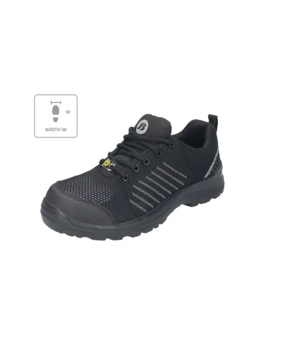 Zapatillas Bata Industrials Cernan U MLI-B80B1 negro