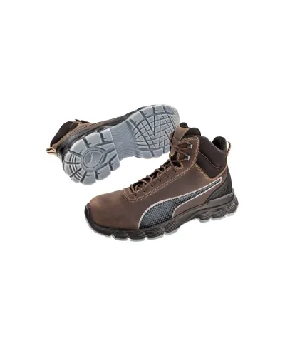 Buty Puma Cordur Brown Mid M MLI-S14B9 ciemno brązowy