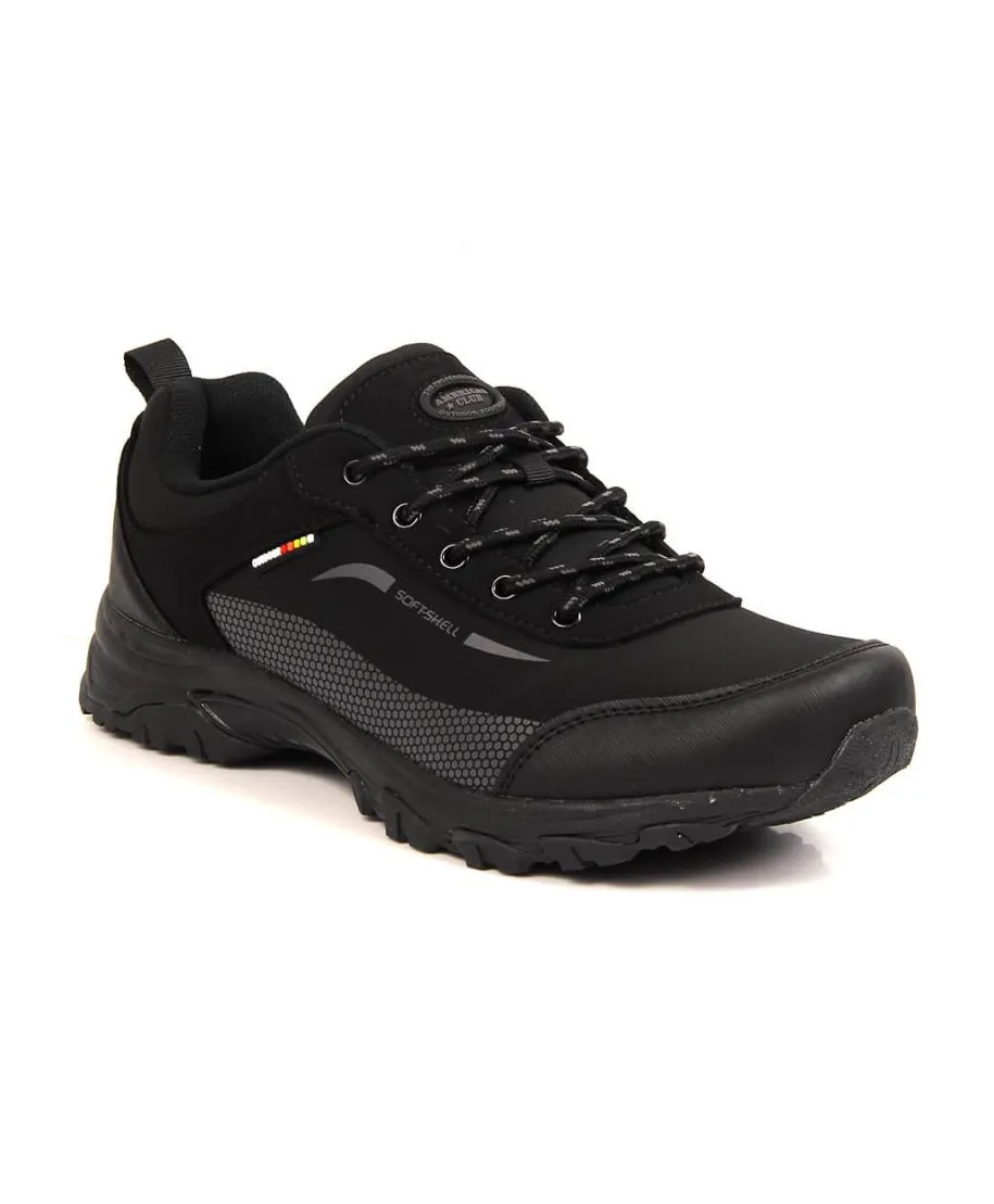 Buty trekkingowe wodoodporne American Club M AM907 czarne