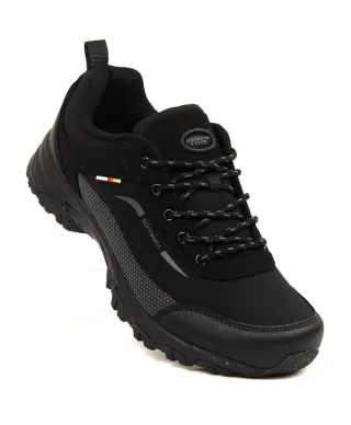 Buty trekkingowe wodoodporne American Club M AM907 czarne