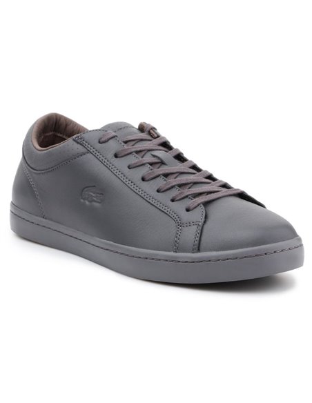 Buty Lacoste Straightset 4 Srm Gry Leather M 30SRM4015