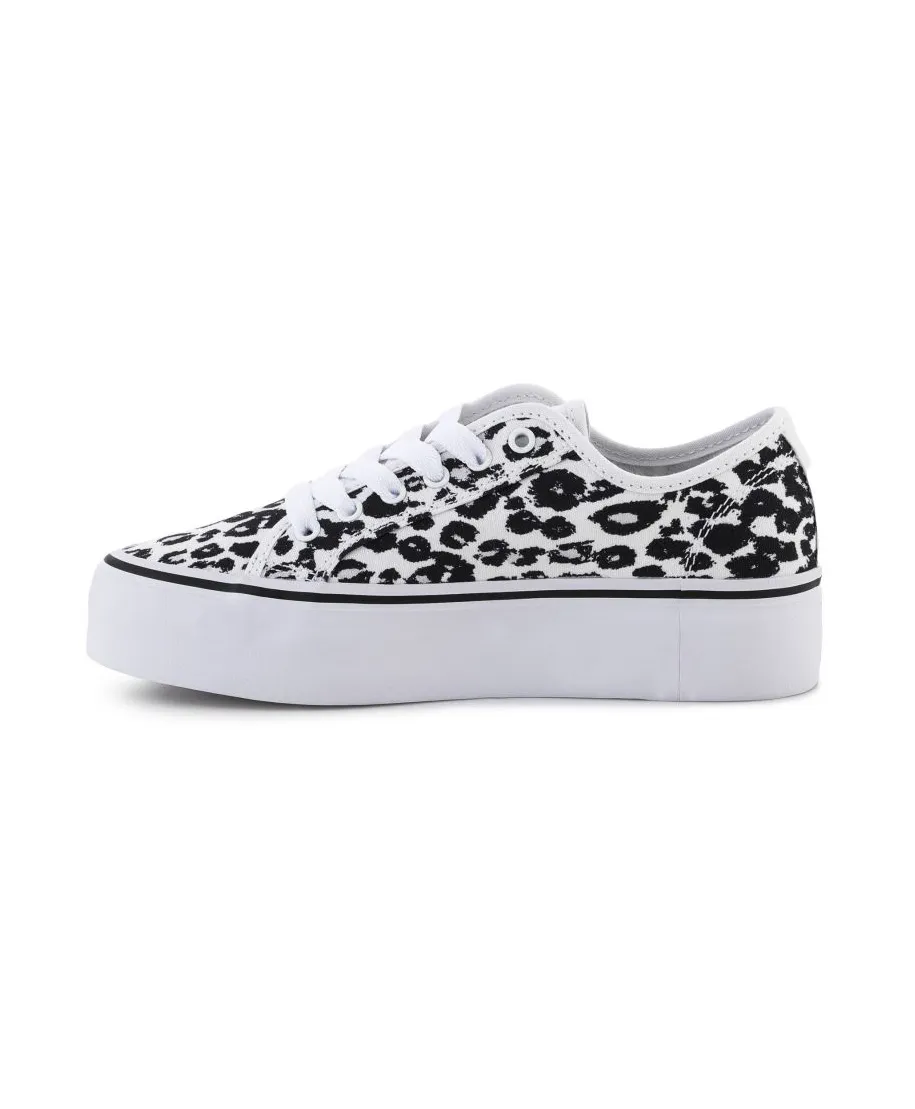 Buty DC Manual Platform Cheetah print AdyS300280-Che W 30028