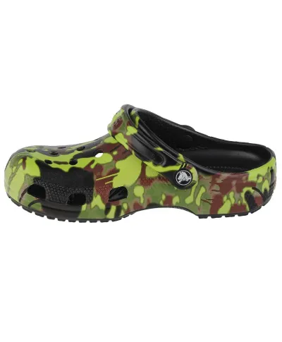 Klapki Crocs Classic Spray Camo Clog Jr 208305-001