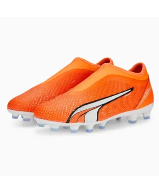 Buty piłkarskie Puma Ultra Match LL FG AG Jr 107229 01