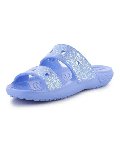 Klapki Crocs Classic Glitter Sandal Jr 207788-5Q6