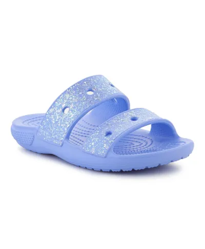 Klapki Crocs Classic Glitter Sandal Jr 207788-5Q6