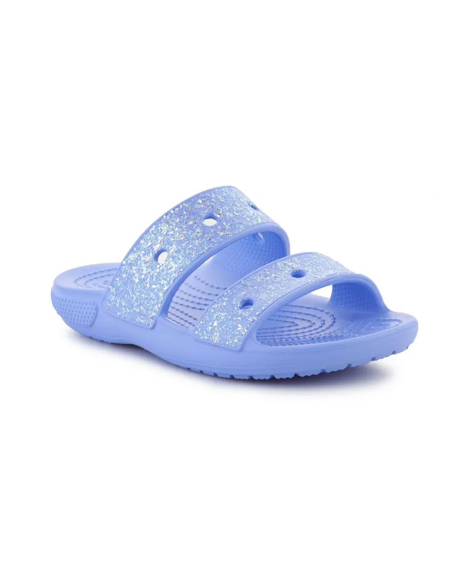 Klapki Crocs Classic Glitter Sandal Jr 207788-5Q6