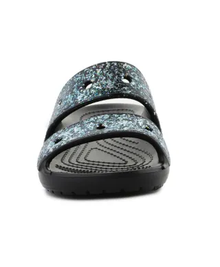 Klapki Crocs Classic Glitter Sandal Jr 207788-0C4