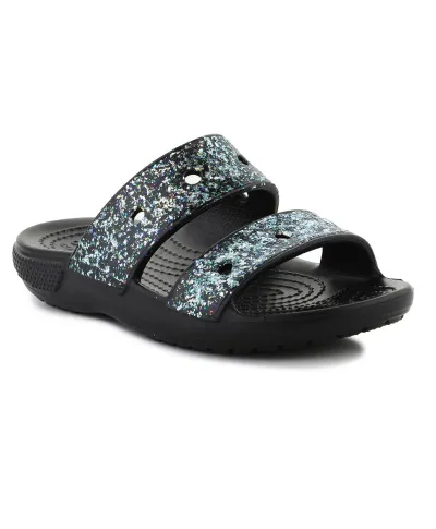 Klapki Crocs Classic Glitter Sandal Jr 207788-0C4