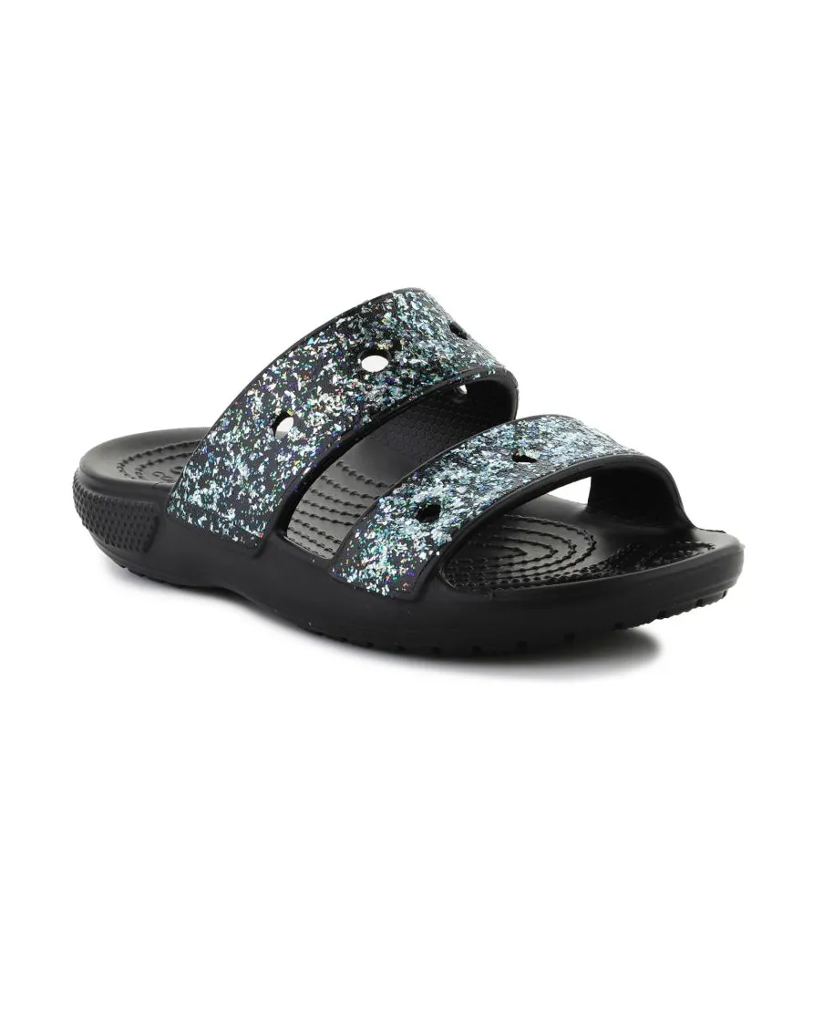 Klapki Crocs Classic Glitter Sandal Jr 207788-0C4