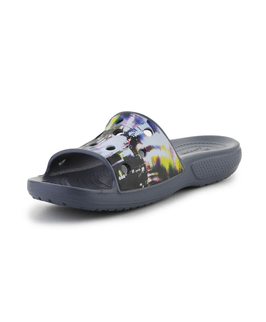 Klapki Crocs Classic Meta Scape Slide 208471-0C4