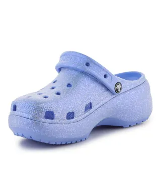 Klapki Crocs Classic Platform Glitter Clog W 207241-5Q6