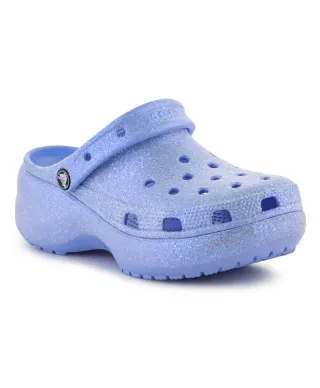 Klapki Crocs Classic Platform Glitter Clog W 207241-5Q6