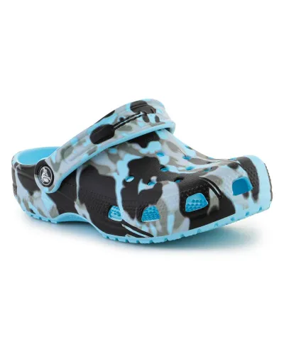 Klapki Crocs Classic Spray camo Clog Jr 208305-441