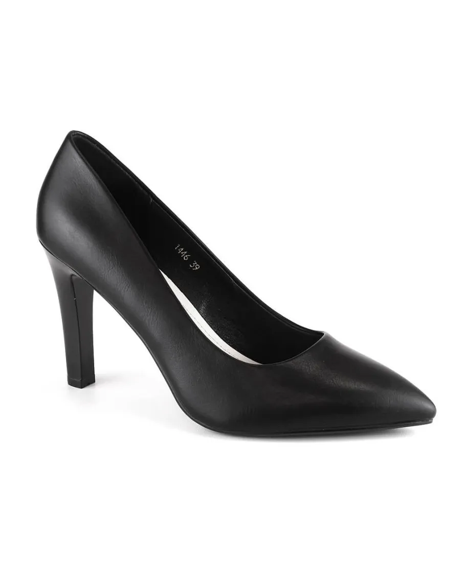 Sergio Leone W SK415A black high heel pumps