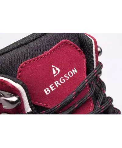 Buty trekkingowe Bergson W Tubkal Mid Burgundy