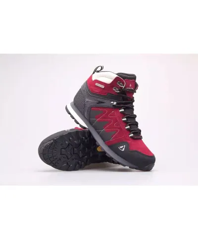 Buty trekkingowe Bergson W Tubkal Mid Burgundy