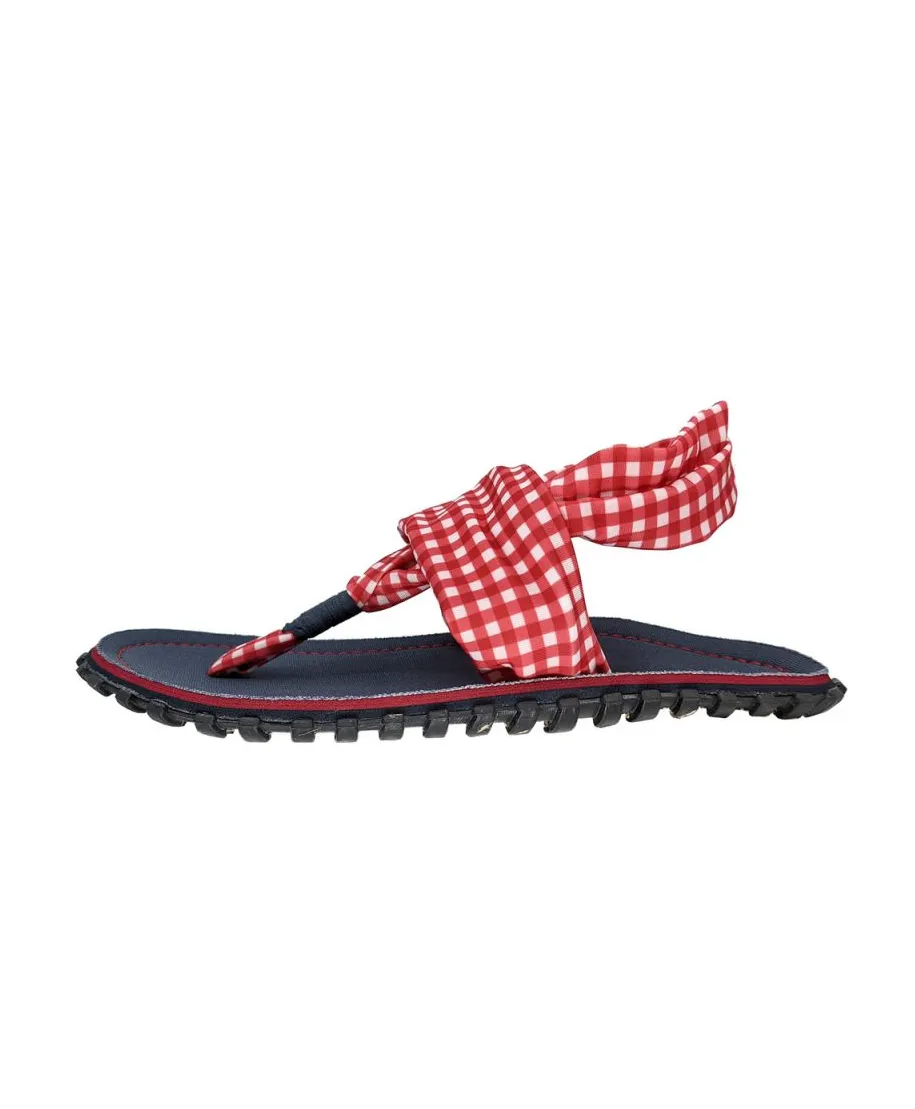 Gumbies Slingback Flip-Flops W G-SB-WN-PICNIC