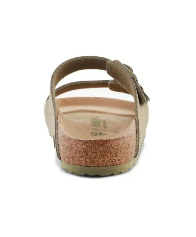 Klapki Birkenstock Rivet Logo Vegan Canvas Faded M 1023958