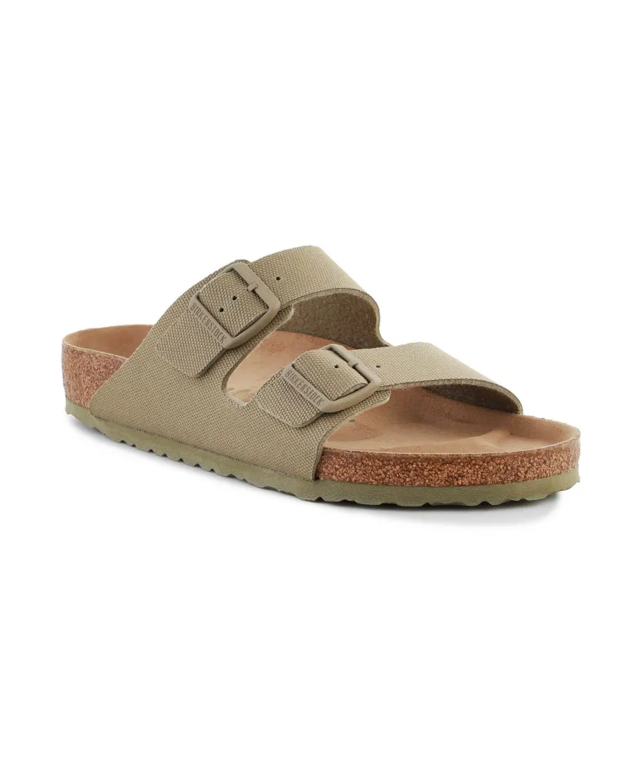 Klapki Birkenstock Rivet Logo Vegan Canvas Faded M 1023958