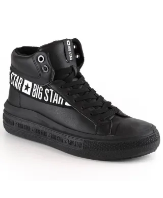 Buty sportowe ocieplane Big Star W INT1901B czarne