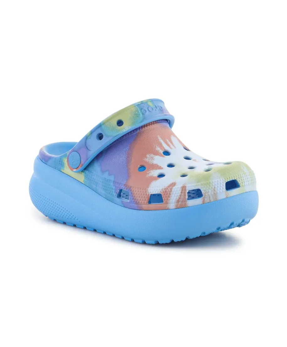 Klapki Crocs Classic Tie Dye Cutie Clog K Jr 208083-4KT