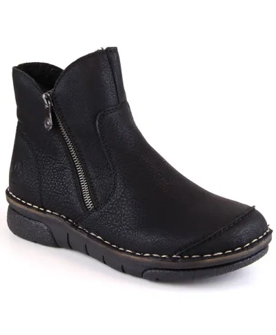 Botas cómodas con aislamiento Rieker W RKR612 negro