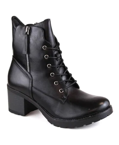 Ankle boots with heel and platform Potocki W WOL177A black