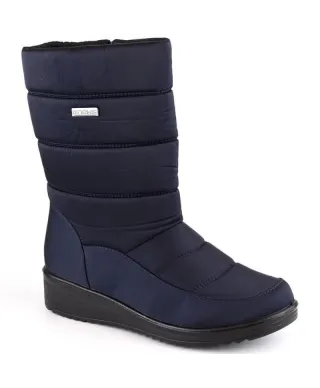 Botas de nieve altas News W EVE436B, azul marino