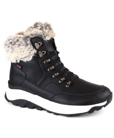 Rieker W RKR62 Leather Waterproof Wool-Lined Boots