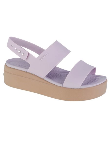 Sandały Crocs Brooklyn Low Wedge W 206453-5PV