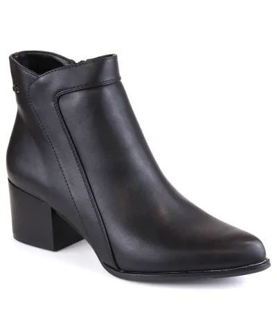 Insulated high-heeled ankle boots Sergio Leone W SK420B black