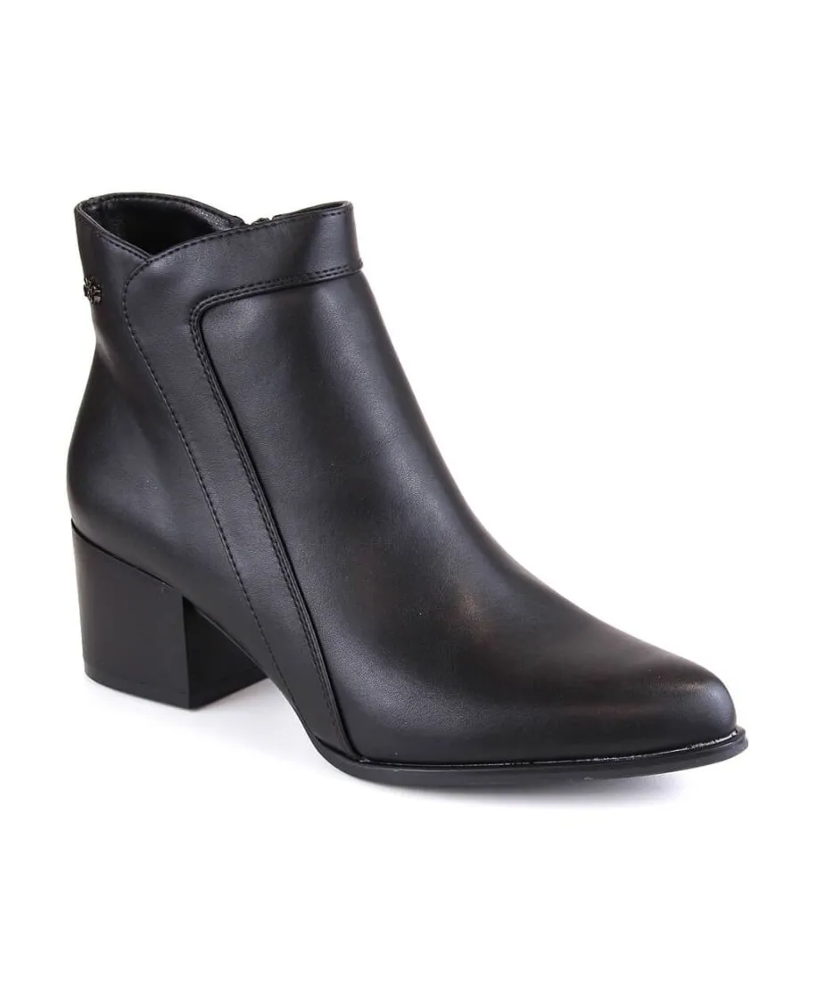 Insulated high-heeled ankle boots Sergio Leone W SK420B black