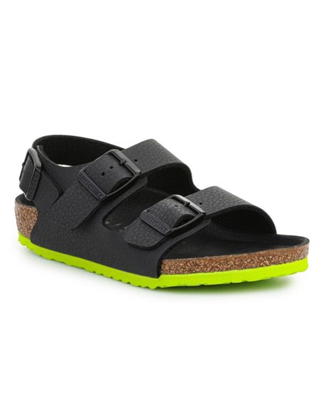 Sandały Birkenstock Milano Kinder 1022129 Desert Soil Black Lime