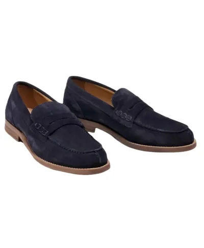 Półbuty Tommy Hilfiger Hilfiger Suede Loafer M FM0FM02867