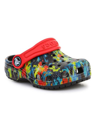 Klapki Crocs Classic Tie Dye Graphic Kids Clog T Jr 206994-4SW